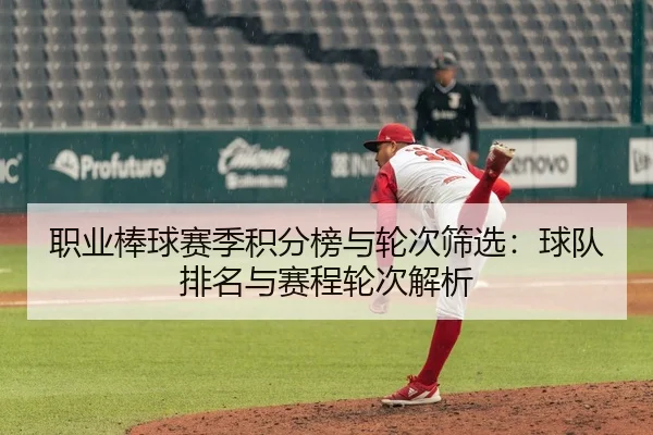 职业棒球赛季积分榜与轮次筛选：球队排名与赛程轮次解析